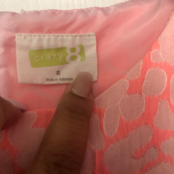 Pink crazy 8 dress - Picture 2 of 3